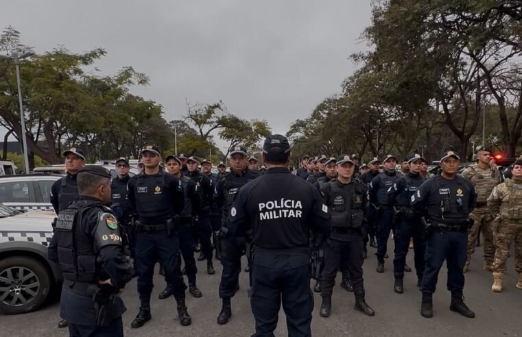 Operação Bravo Pioneiro reforça segurança no Plano Piloto nesta sexta-feira