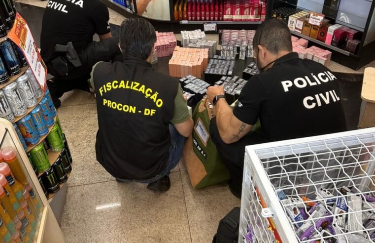 Operação da PCDF apreende mais de 7 mil perfumes falsificados em rede de farmácias no DF