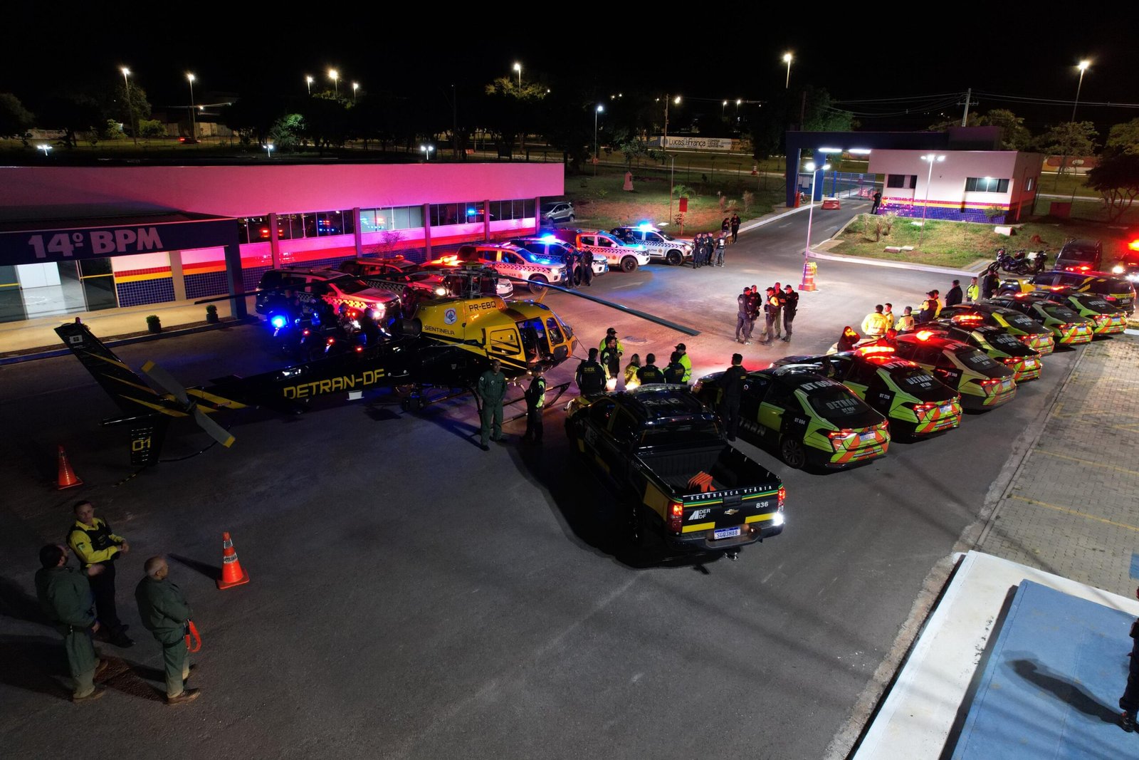 Operação integrada em Planaltina flagra 40 condutores alcoolizados