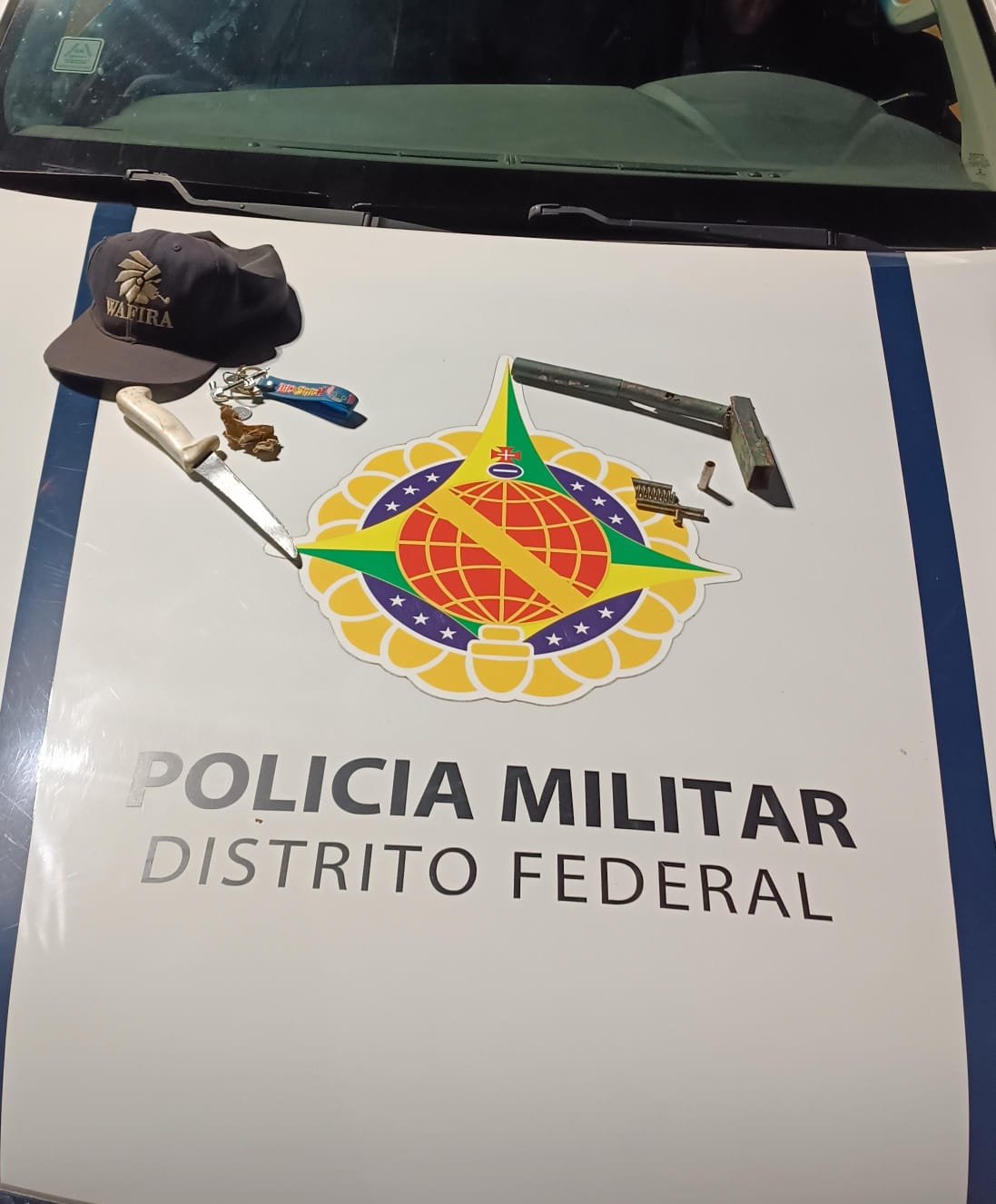 PMDF prende homem armado próximo a local de homicídio em Santa Maria