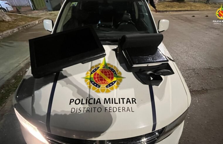 PMDF prende homem por furto em clínica de psicologia em Taguatinga