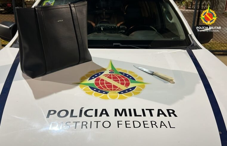 PMDF prende homem por roubo a pedestre no Núcleo Bandeirante