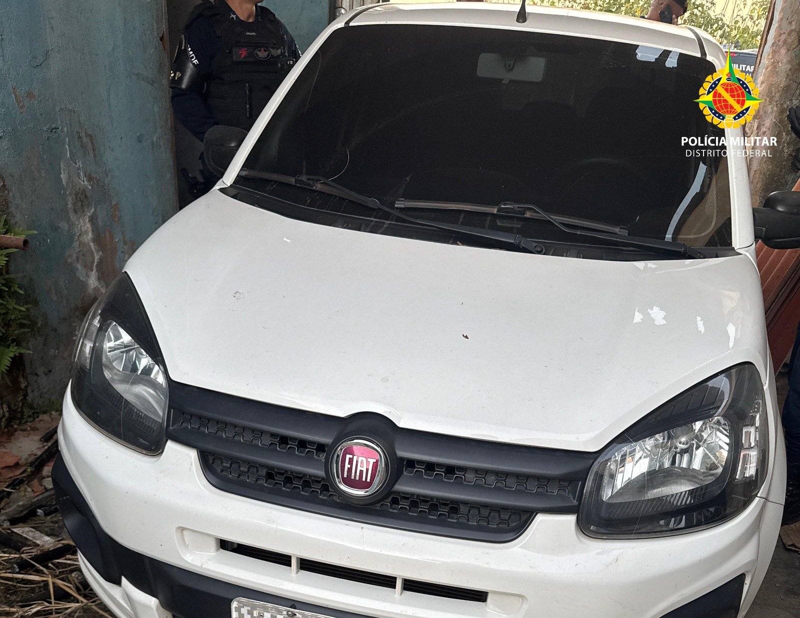 PMDF recupera carro de motorista de app esfaqueado durante assalto em Ceilândia
