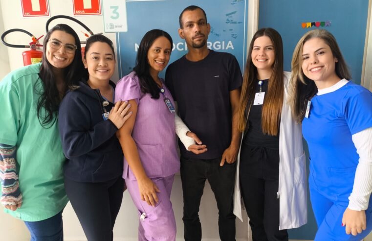 Paciente recupera a fala com ajuda de equipe do Hospital de Base