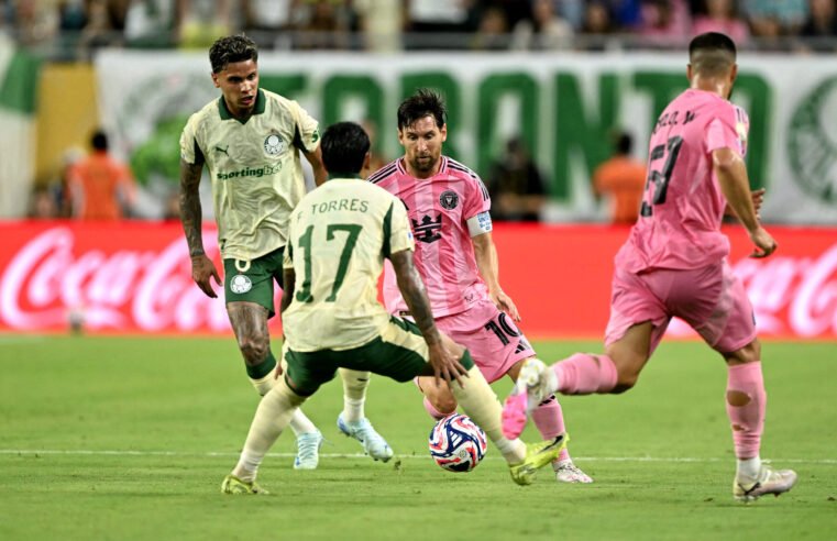 Palmeiras reage, busca empate com o Inter Miami e encara Botafogo nas oitavas do Mundial