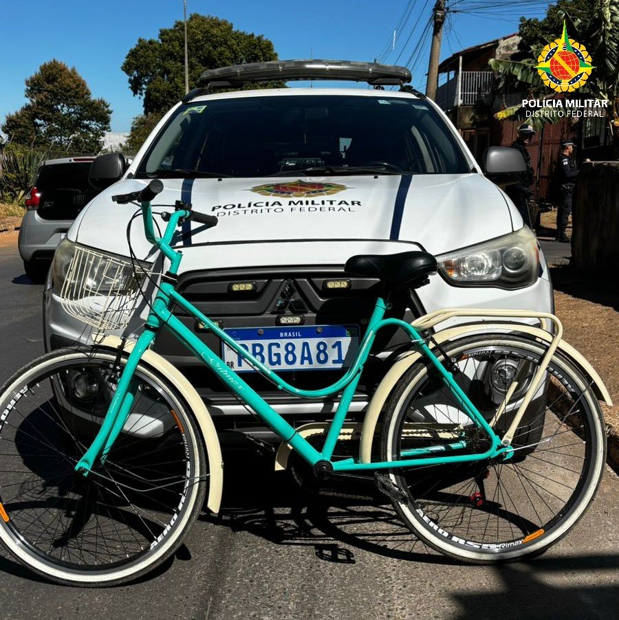 Polícia recupera bicicleta roubada que estava à venda em loja em Ceilândia Polícia recupera bicicleta roubada que estava à venda em loja em Ceilândia