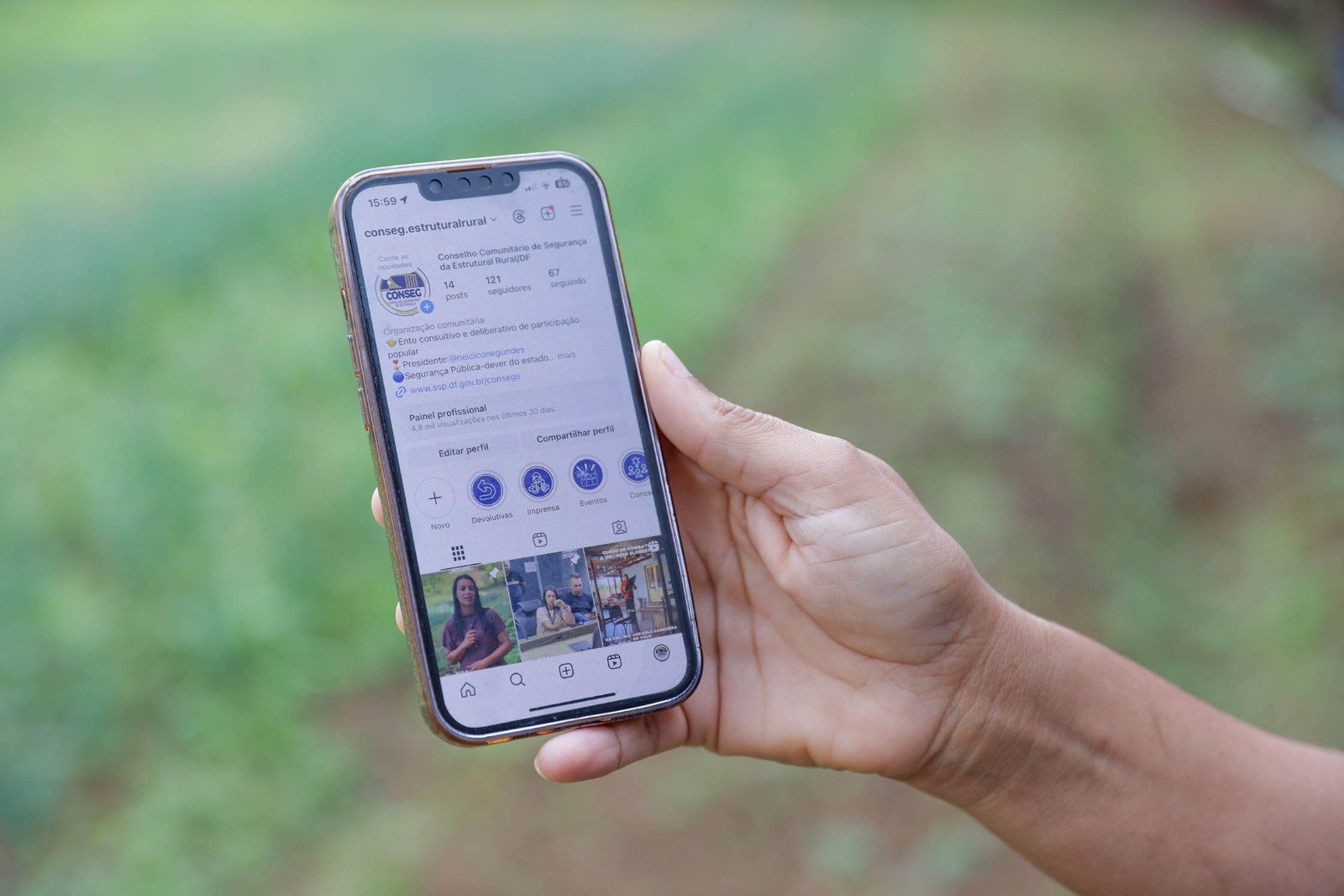 Presença nas redes sociais aproxima conselhos comunitários de segurança e população do Distrito Federal