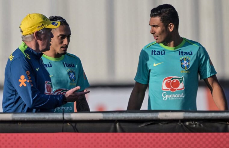 Segundo treino de Ancelotti tem reforços, presidente e papo com Casemiro