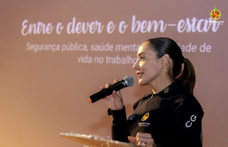 Seminário sobre saúde mental reúne integrantes da PMDF 