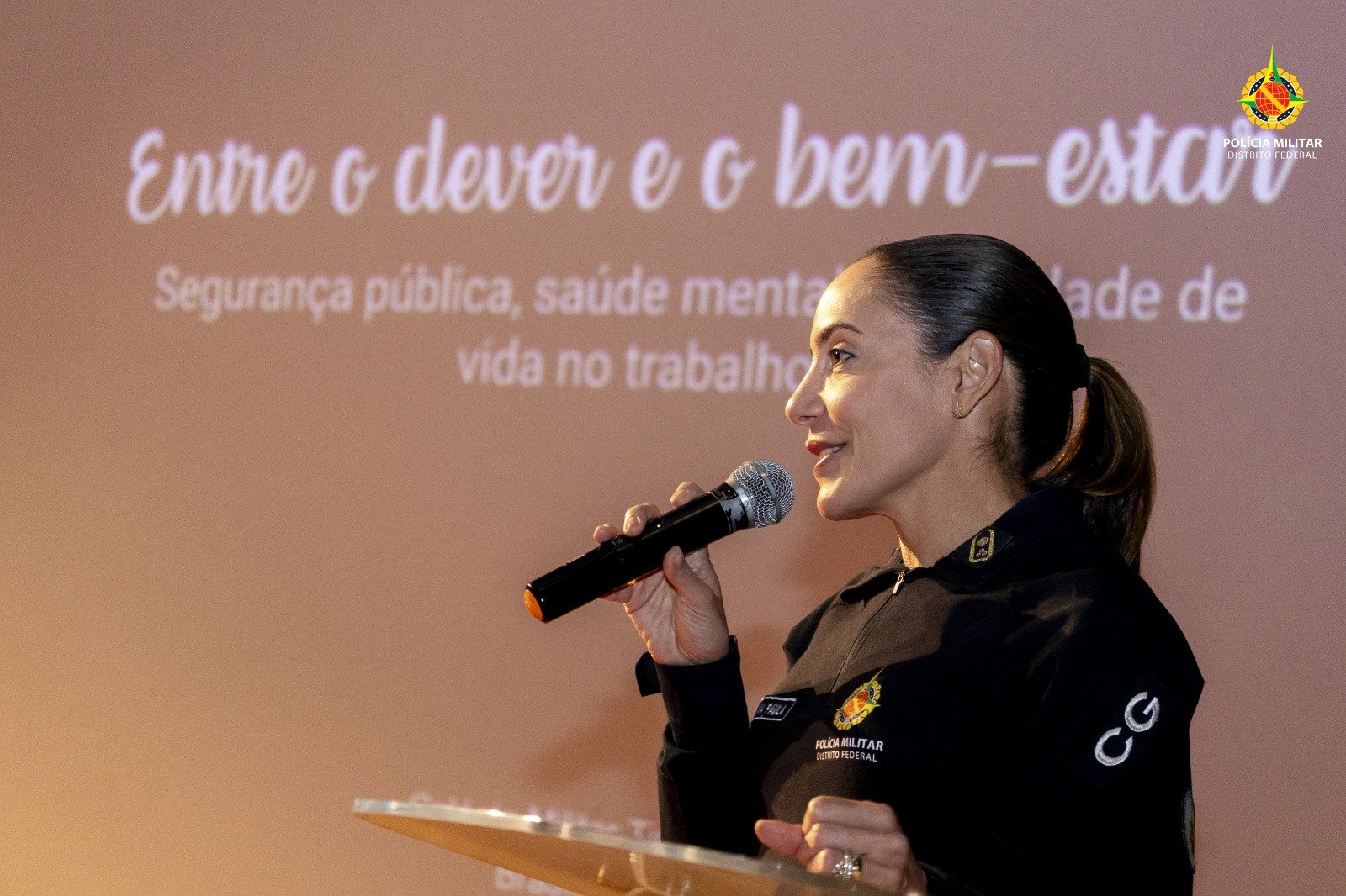 Seminário sobre saúde mental reúne integrantes da PMDF Seminário sobre saúde mental reúne integrantes da PMDF
