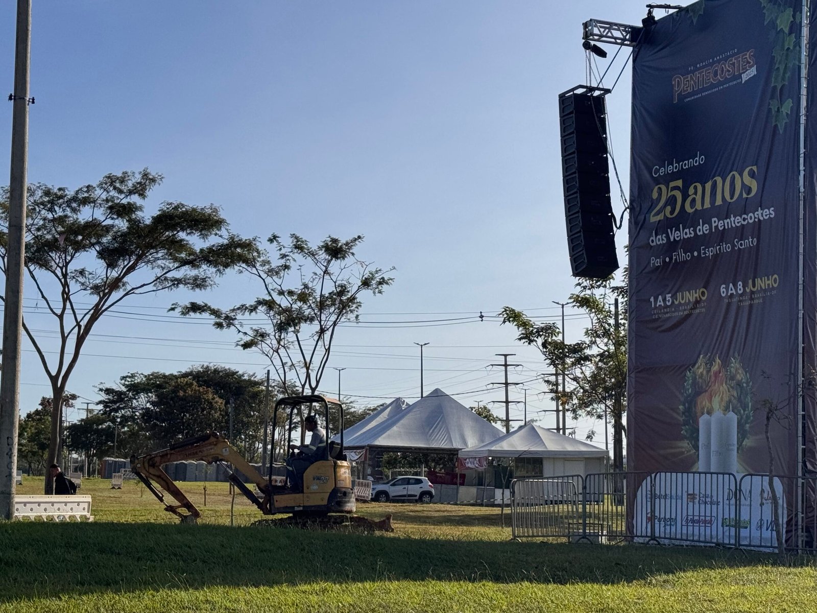 Taguaparque tem reforço na estrutura para receber Festa de Pentecostes Taguaparque tem reforço na estrutura para receber Festa de Pentecostes