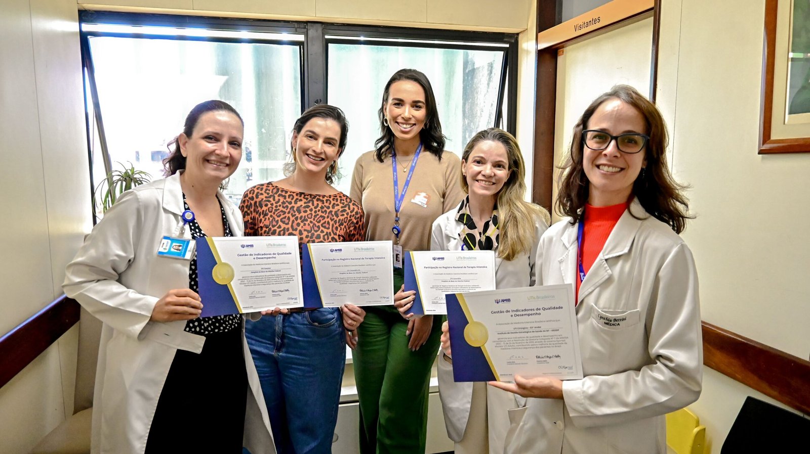 UTIs do Hospital de Base recebem certificação nacional de qualidade