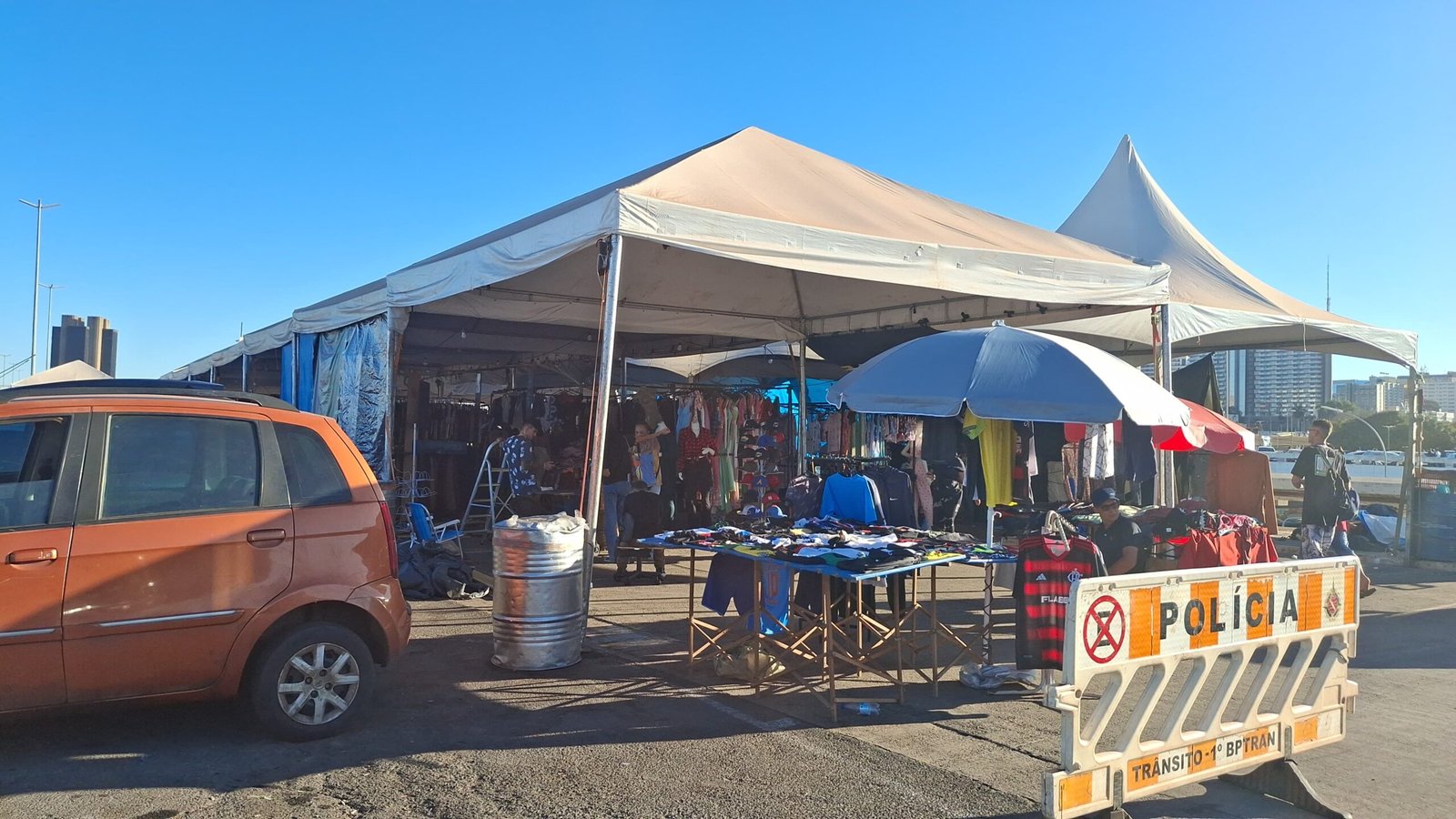Ambulantes são realocados da Rodoviária do Plano Piloto para o Setor Comercial Sul