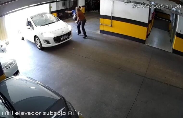 “Ato covarde” diz PMDF sobre oficial que agrediu mulher em discussão no trânsito