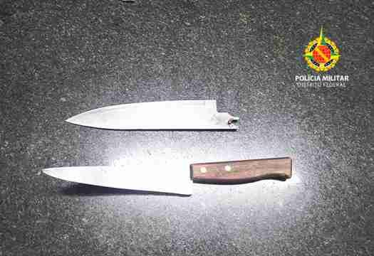 Dupla é presa após esfaquear homem durante briga em bar de Taguatinga