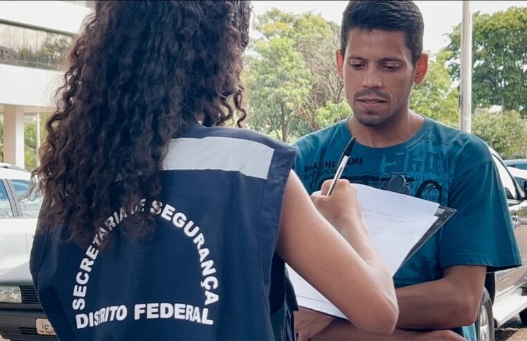Pesquisa distrital sobre segurança pública começa nesta segunda (7) no DF
