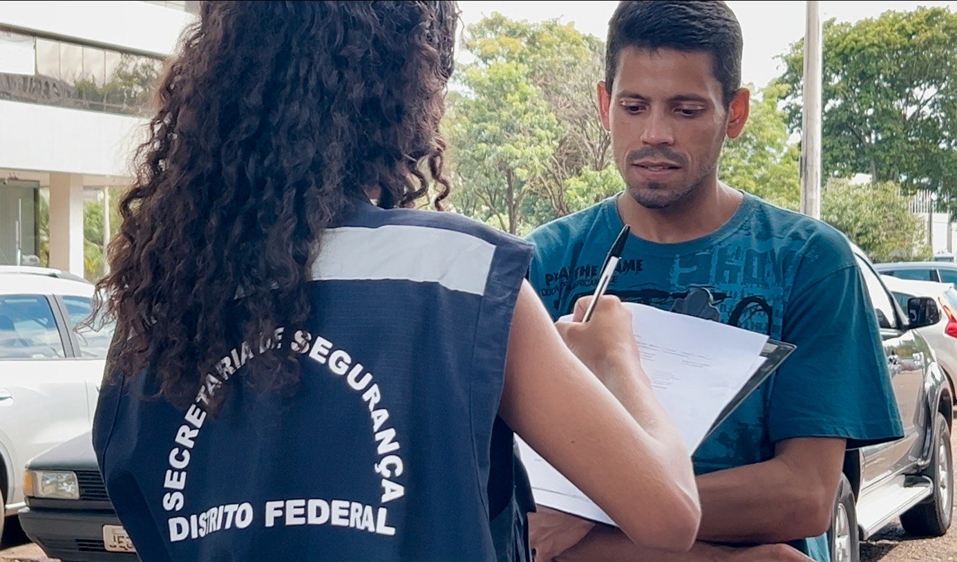 Pesquisa distrital sobre segurança pública começa nesta segunda (7) no DF Pesquisa distrital sobre segurança pública começa nesta segunda (7) no DF