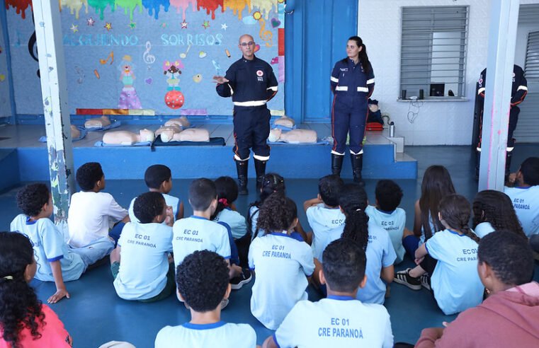 Projeto Samuzinho leva orientações sobre primeiros-socorros às escolas do Distrito Federal