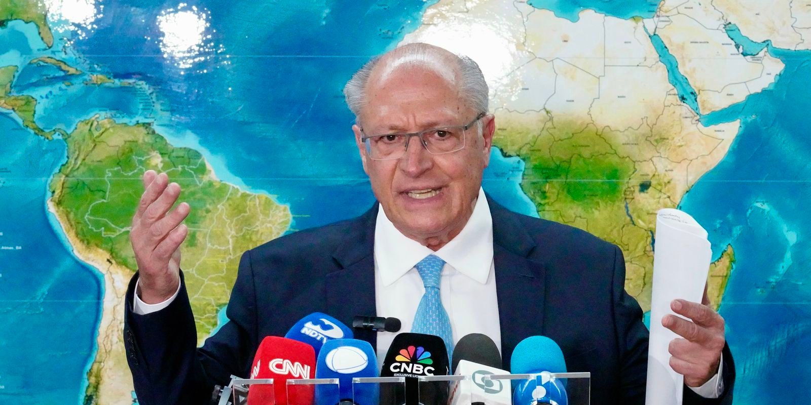 Tarifaço pode afetar 36% das exportações para os EUA, diz Alckmin Tarifaço pode afetar 36% das exportações para os EUA, diz Alckmin