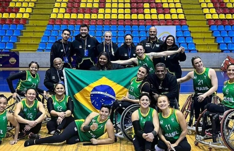 Brasil é vice-campeão na Copa América de basquete em cadeira de rodas