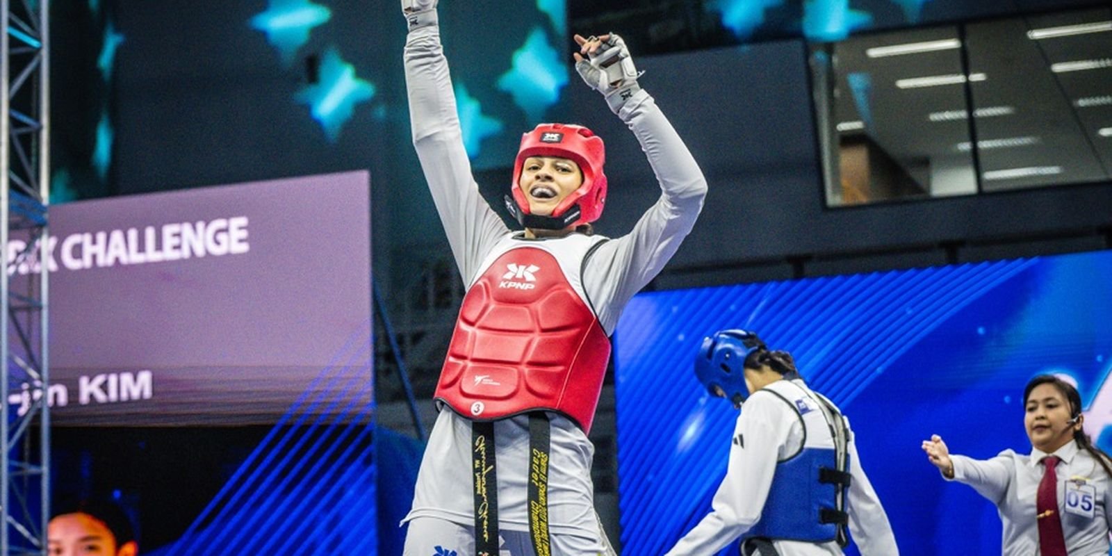 Brasileira supera campeã olímpica e vence Grand Prix de taekwondo Brasileira supera campeã olímpica e vence Grand Prix de taekwondo