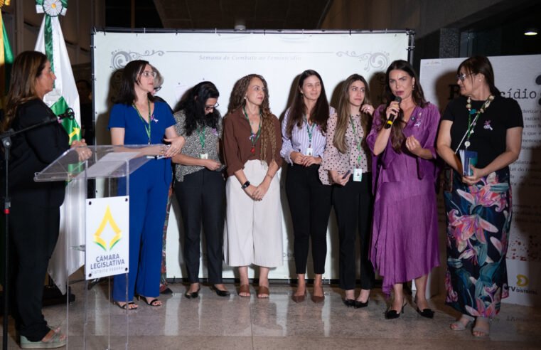 CLDF abre Semana de Combate ao Feminicídio com exposição e memorial às vítimas