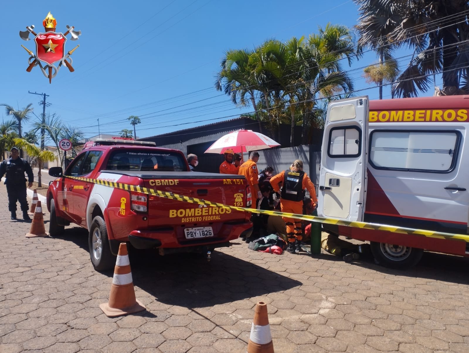 Criança de 1 ano é reanimada após afogamento em Sobradinho Criança de 1 ano é reanimada após afogamento em Sobradinho