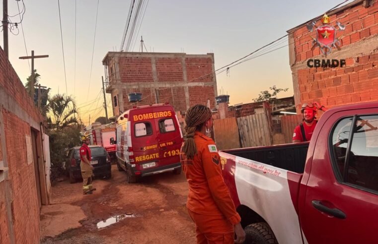 Criança sofre afogamento em balde na Estrutural e é levada ao hospital