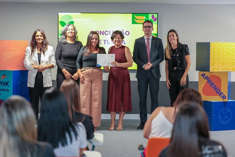 Curso do Senac forma mulheres egressas do sistema prisional com índice de 83% de empregabilidade Curso do Senac forma mulheres egressas do sistema prisional com índice de 83% de empregabilidade