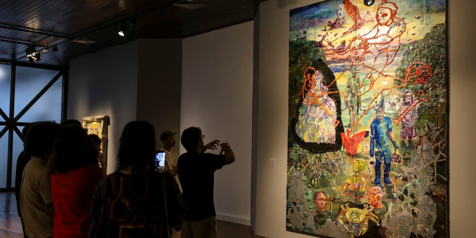 Exposição de artista maranhense exalta identidade latina e ancestral Exposição de artista maranhense exalta identidade latina e ancestral