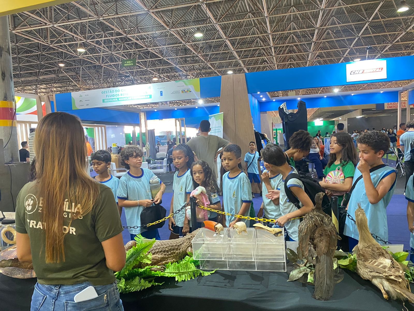 Exposição do Zoológico de Brasília integra a Conferência Internacional de Resíduos Sólidos Exposição do Zoológico de Brasília integra a Conferência Internacional de Resíduos Sólidos