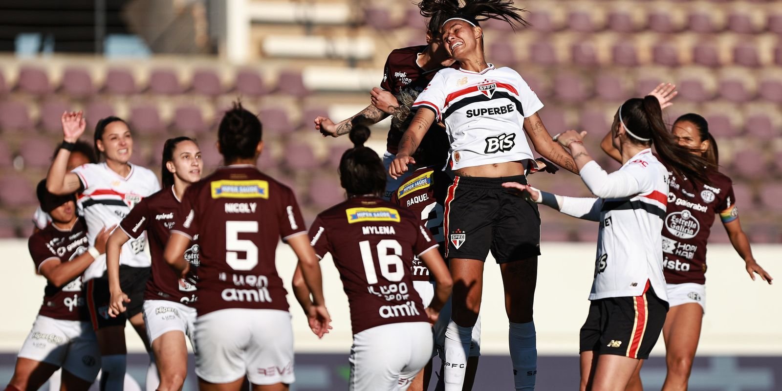 Ferroviária e São Paulo empatam nas quartas do Brasileirão Feminino Ferroviária e São Paulo empatam nas quartas do Brasileirão Feminino