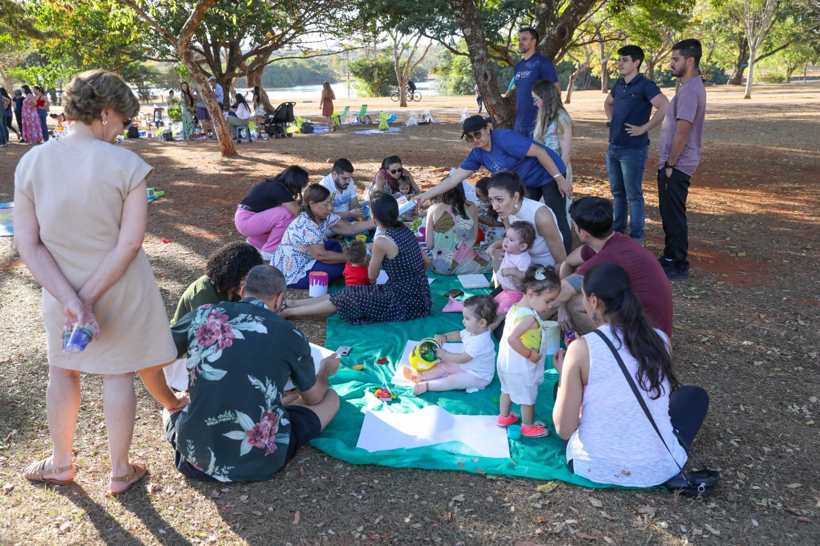Festa da Família reúne pais e crianças em tarde de integração no Parque da Cidade Festa da Família reúne pais e crianças em tarde de integração no Parque da Cidade
