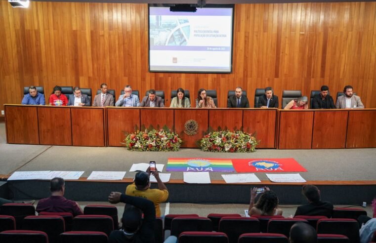 GDF e MPDFT discutem ações para população em situação de rua em audiência pública