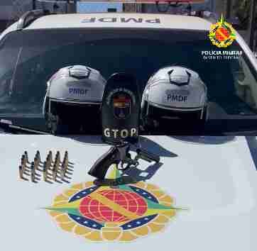 Homem é preso após atirar contra ex-companheira e namorado em Valparaíso (GO)