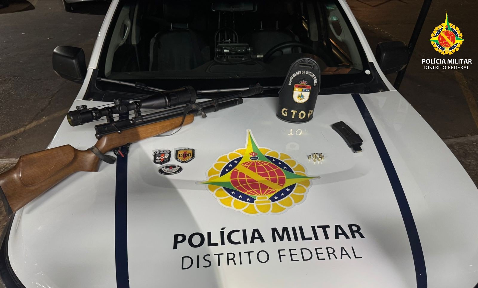 Homem é preso em flagrante com arma de fogo no Recanto das Emas