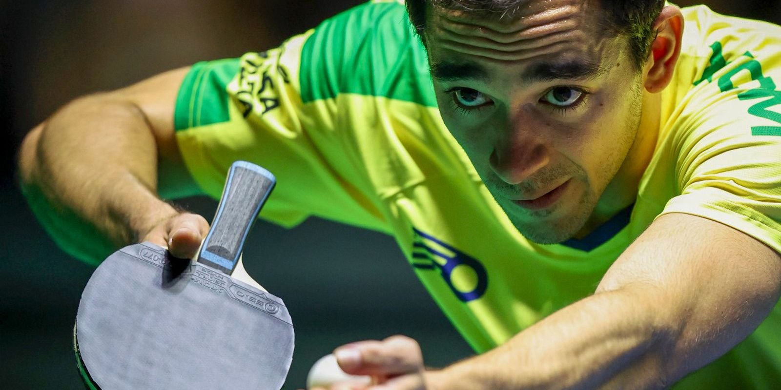 Hugo Calderano pega alemão Benedikt Duda na final em Foz do Iguaçu Hugo Calderano pega alemão Benedikt Duda na final em Foz do Iguaçu