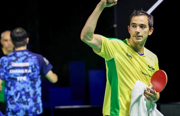 Hugo Calderano quer vaga na semifinal em Foz do Iguaçu