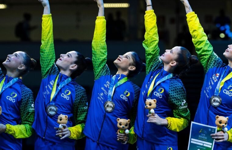 Mundial de GR: Brasil conquista prata inédita no conjunto geral