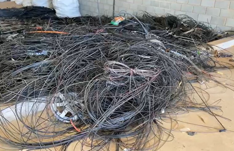 Neoenergia retira 1 tonelada de cabos irregulares e acelera limpeza dos postes no DF