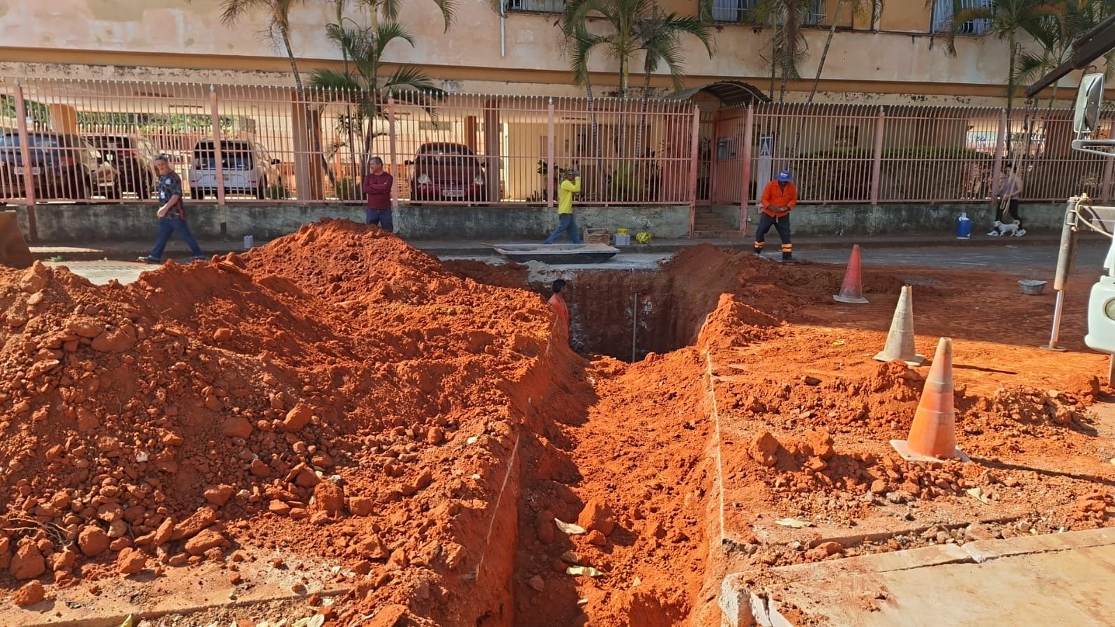 Obra para captar água da chuva no Cruzeiro entra na fase final