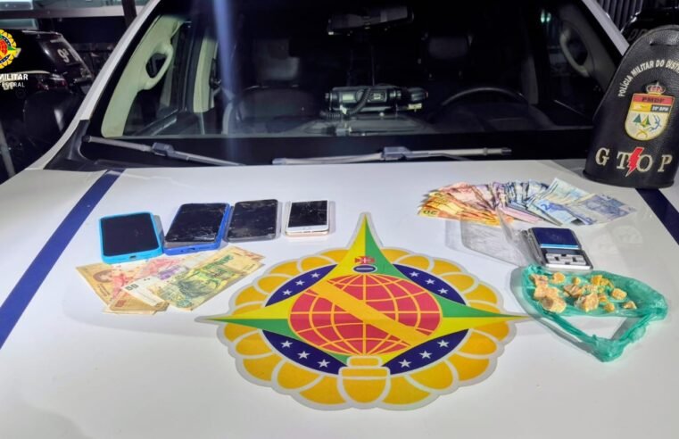 PMDF apreende drogas durante busca no Itapoã