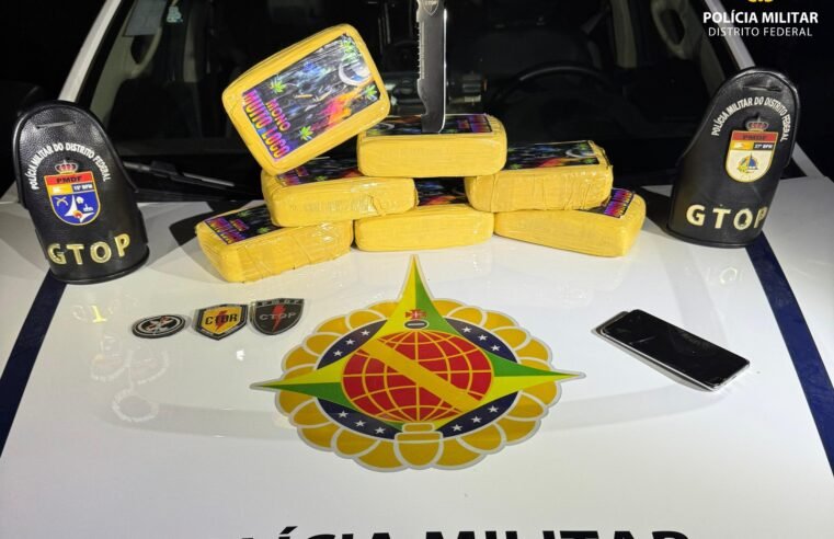 PMDF desmonta ponto de cultivo de drogas e apreende R$ 100 mil em entorpecentes no DF