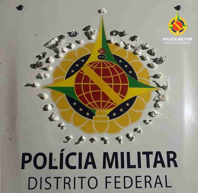 PMDF prende homem por tráfico de drogas em Ceilândia PMDF prende homem por tráfico de drogas em Ceilândia
