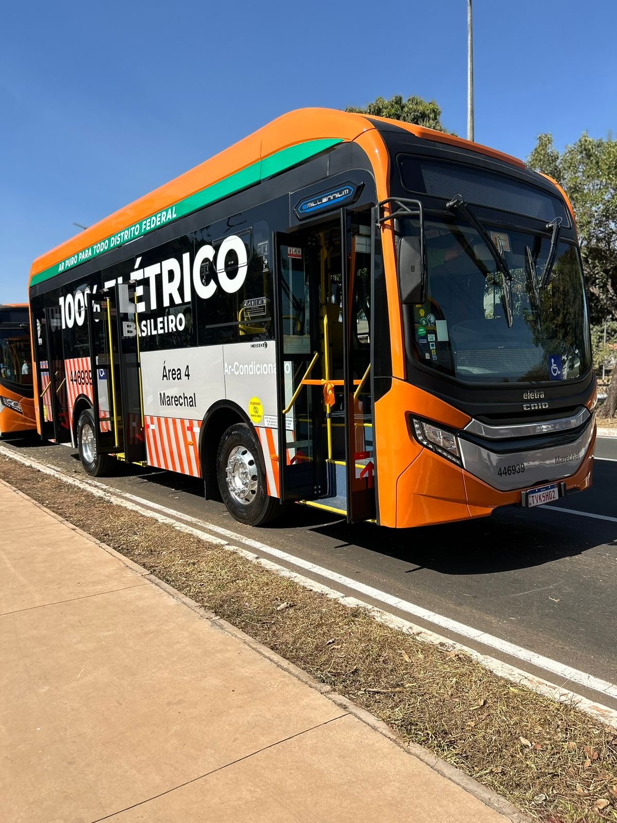 Primeiro Zebrinha elétrico do DF é entregue no Guará Primeiro Zebrinha elétrico do DF é entregue no Guará