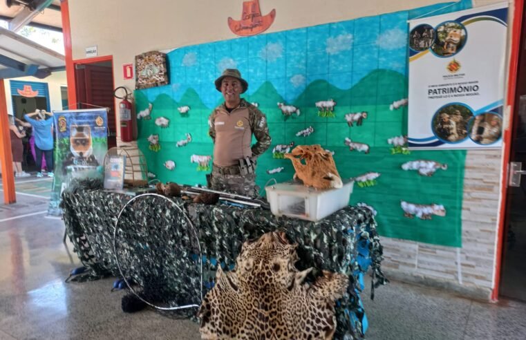 Programa Lobo Guará promove ação em escola da Fercal