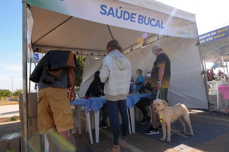 Projeto Cuide-se+ leva serviços gratuitos ao Setor O, em Ceilândia Projeto Cuide-se+ leva serviços gratuitos ao Setor O, em Ceilândia