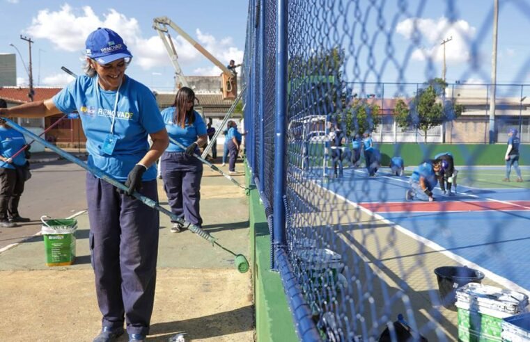RenovaDF supera marca de mil equipamentos públicos reformados em Ceilândia