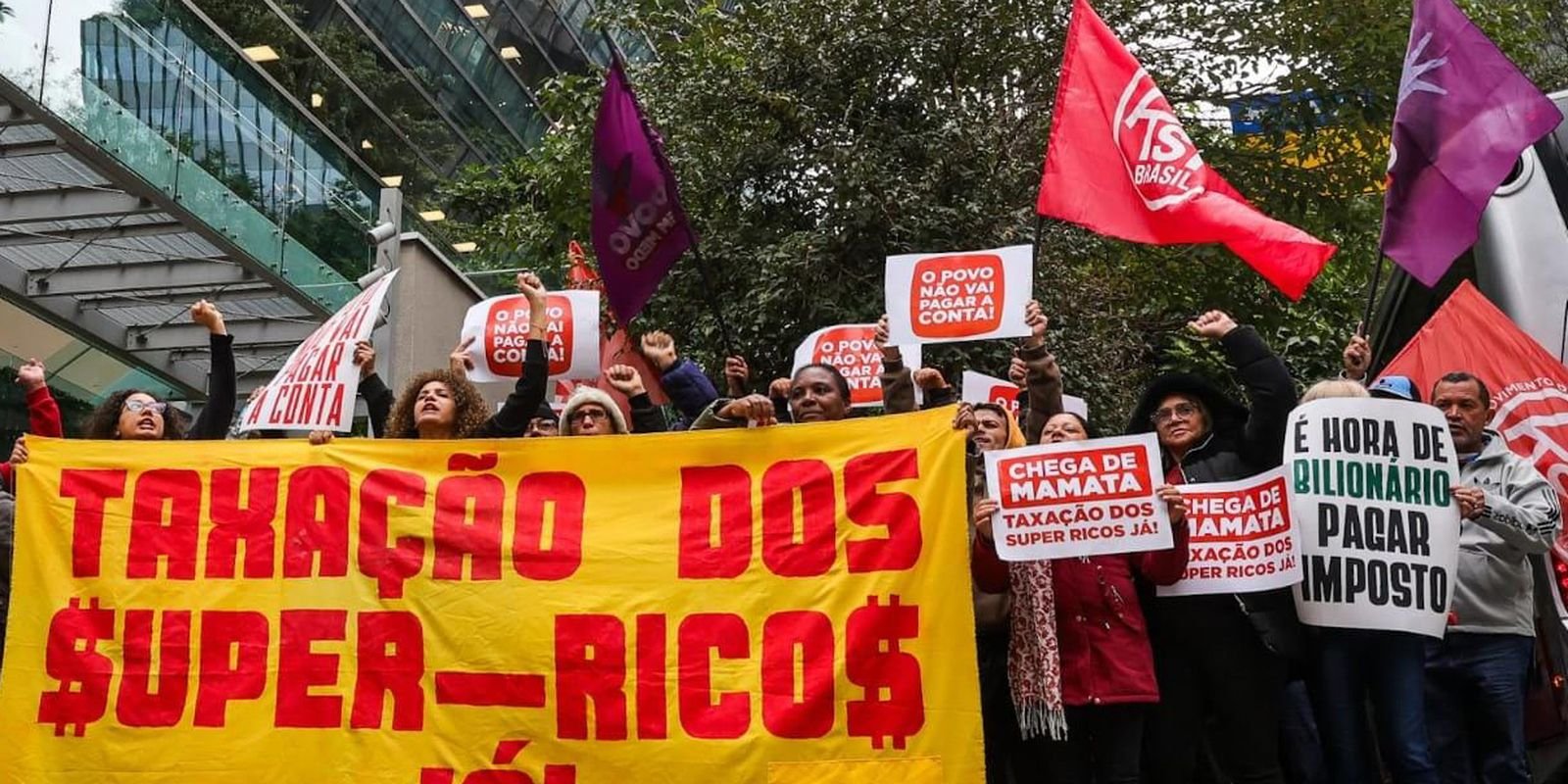 Ricos concentram 27% da renda e pagam menos imposto no país Ricos concentram 27% da renda e pagam menos imposto no país