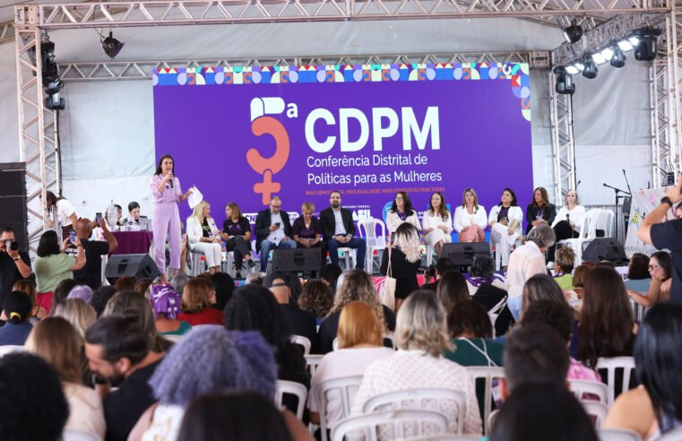 Saúde marca presença na 5ª Conferência Distrital de Políticas para Mulheres